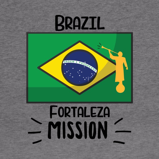 Brazil Fortaleza Mormon LDS Mission Missionary Gift Idea by TruckerJunk